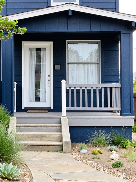 navy durable beach house