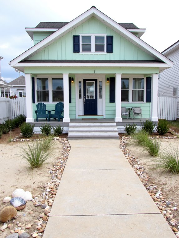 ocean inspired color palettes