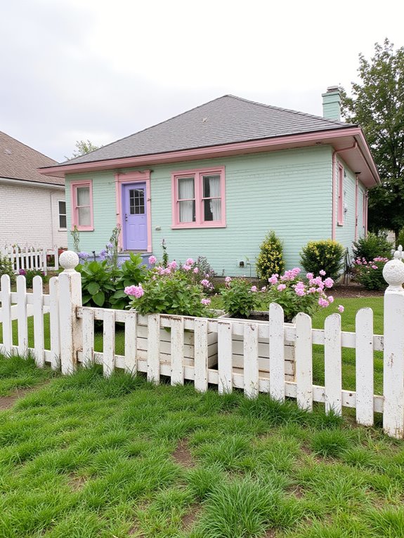 pastel shades for entrances