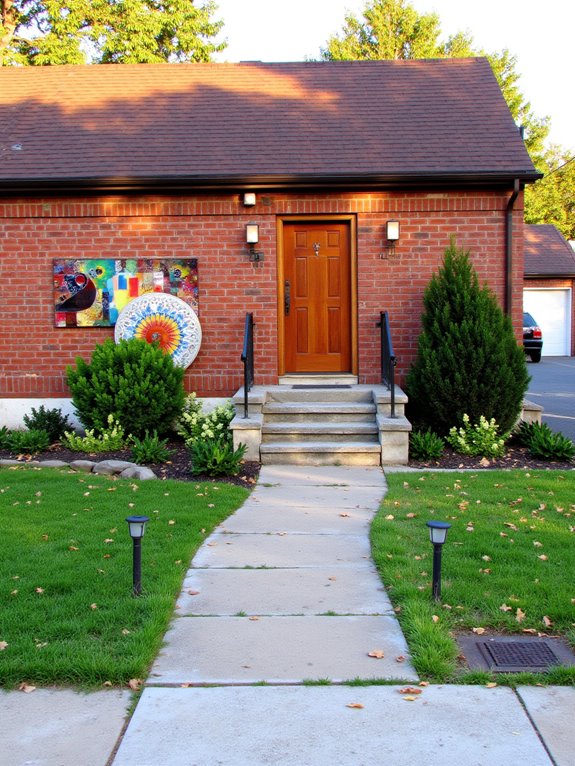 personalized outdoor art accents