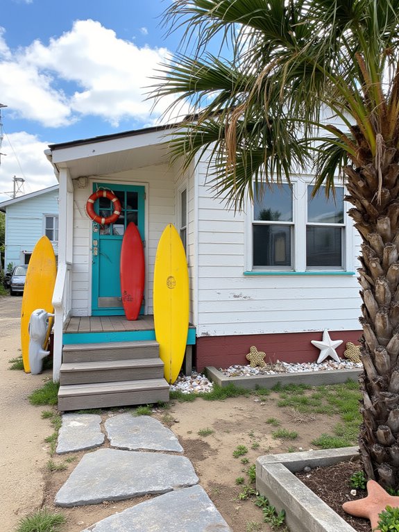 playful beach house decor