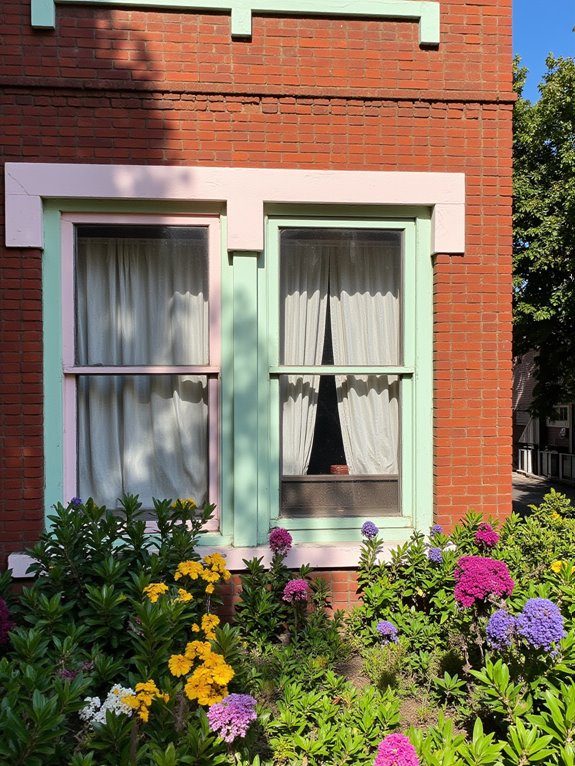 playful pastel home exteriors