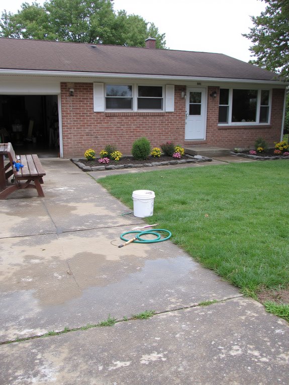 prepare brick surface properly