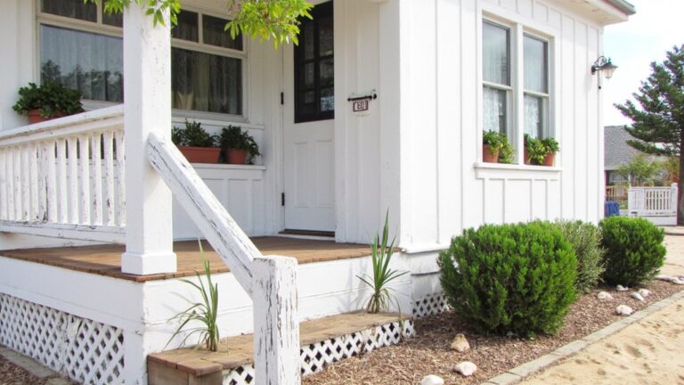 19 Polished White Beach House Exterior Designs That Feel So Refined refined white beach houses