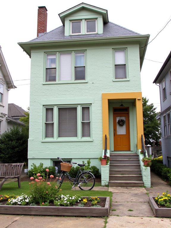 retro colors evoke nostalgia