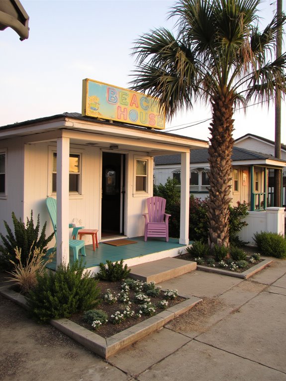 retro signage boosts curb appeal