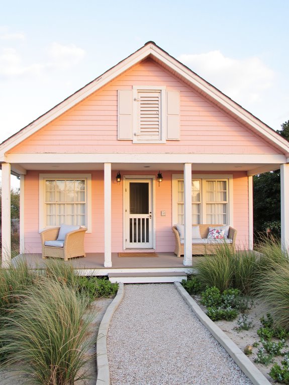 romantic beach house colors