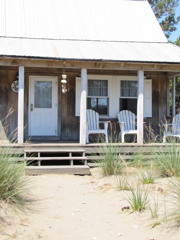 rustic beach house warmth