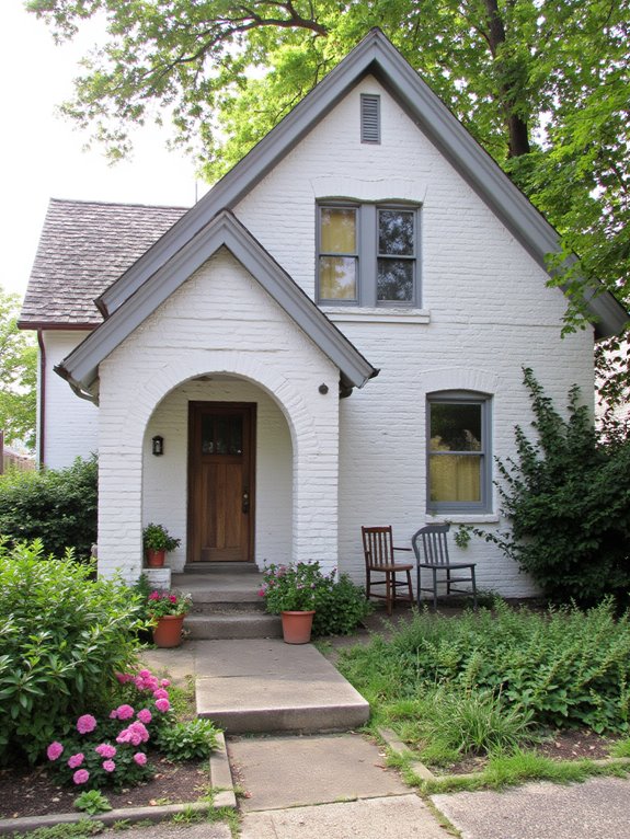 rustic charm with greenery