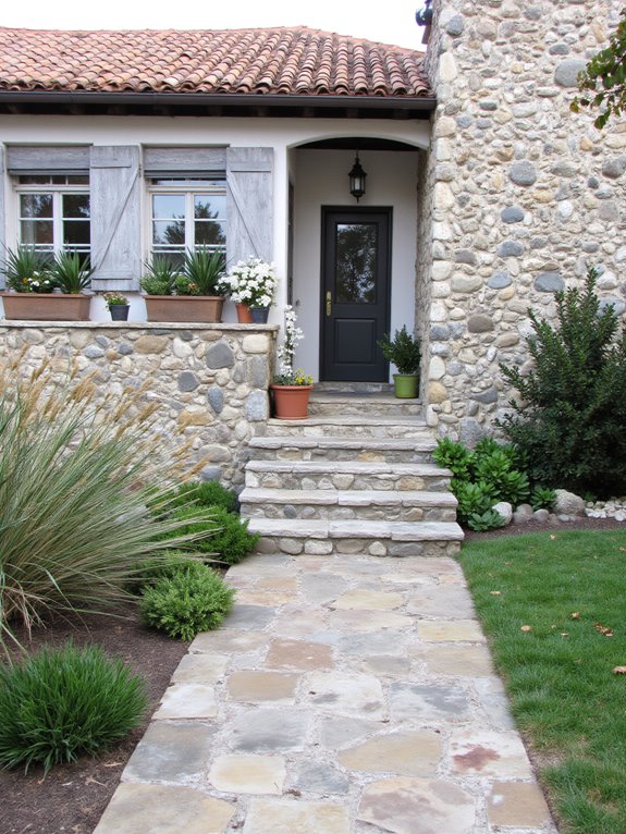 rustic natural stone charm