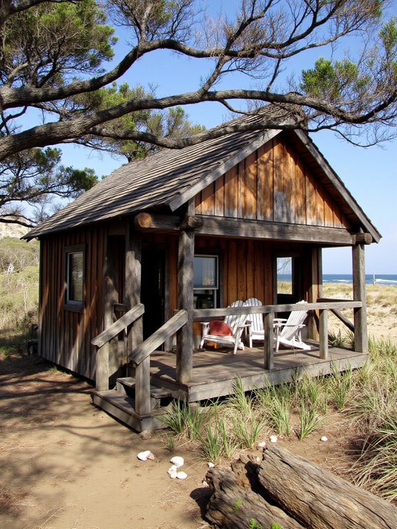 rustic timber nature retreats