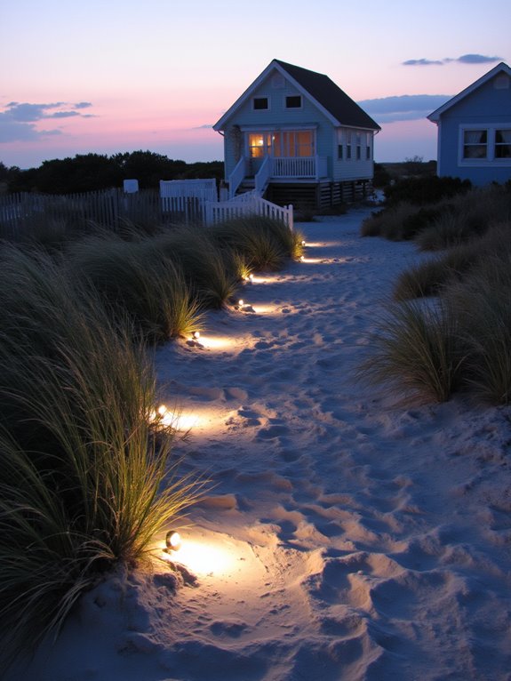 safe illuminated outdoor pathways
