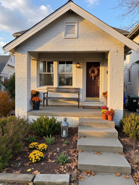 seasonal decor for gray houses