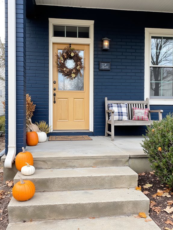 seasonal decor for navy homes