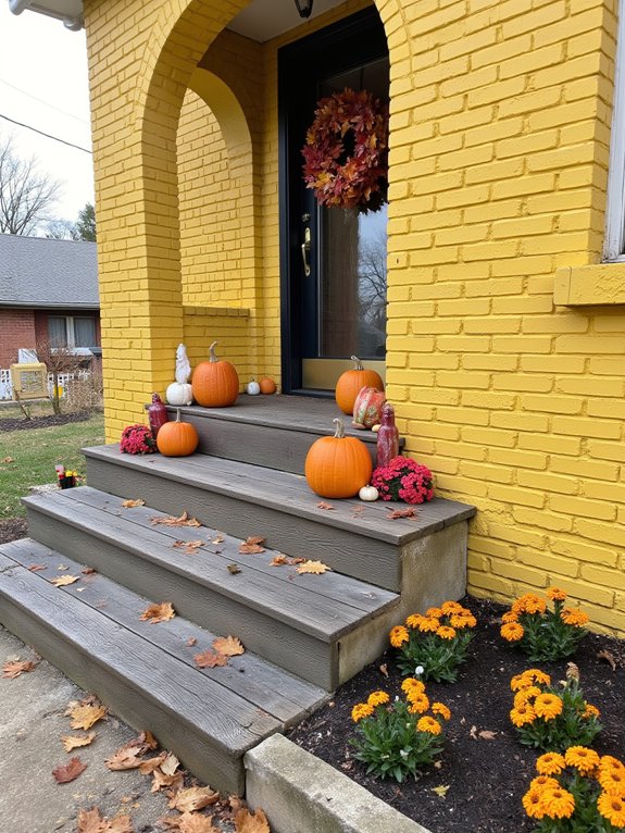 seasonal decor for yellow brick