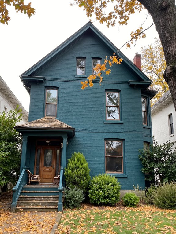 seasonal maintenance of painted brick