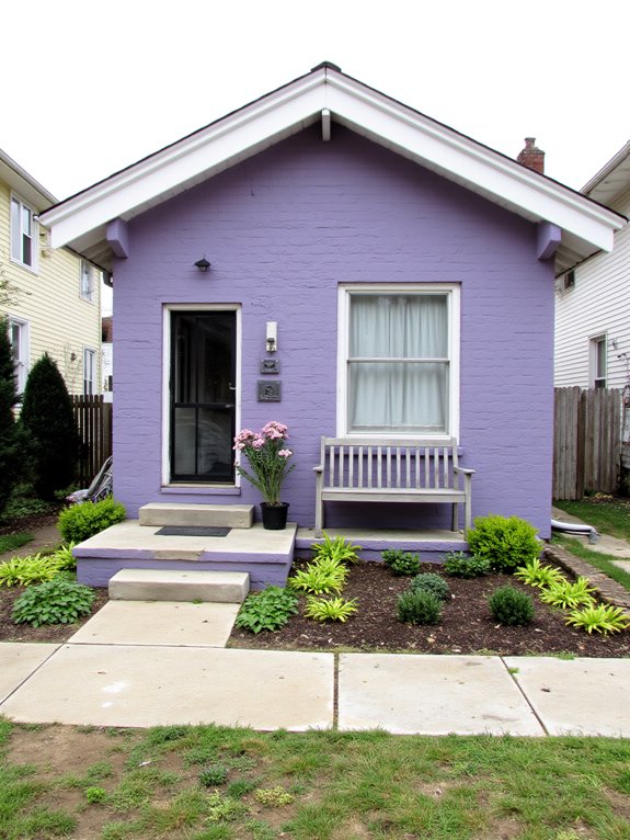 serene and inviting exterior