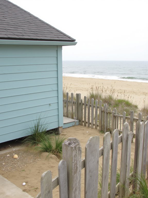 serene coastal home color