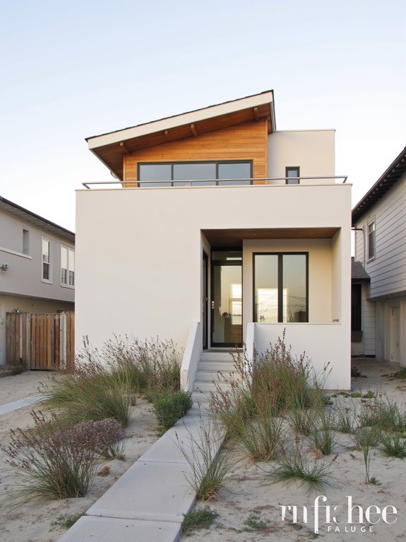 serene coastal neutral hues