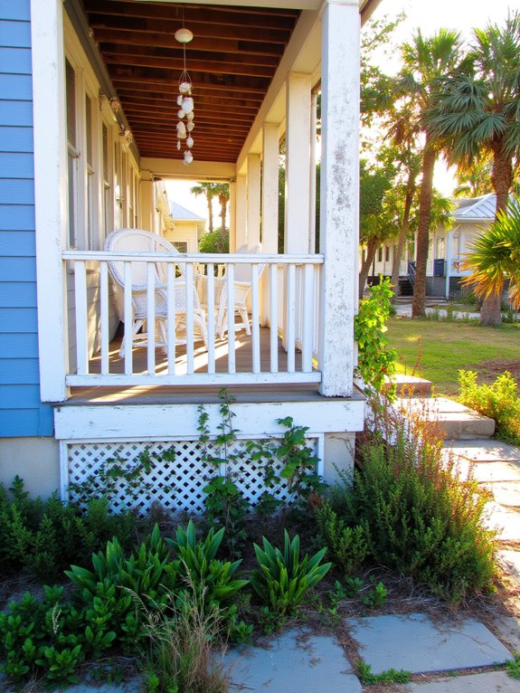 serene outdoor gathering space