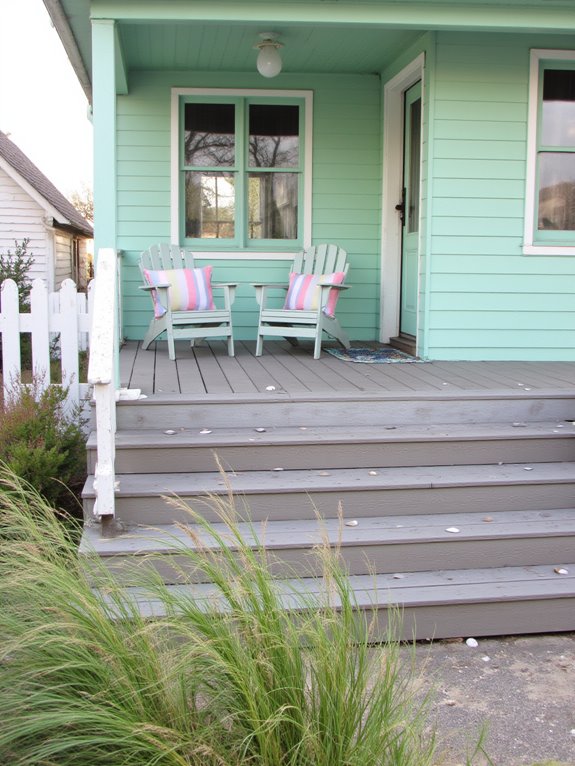 serene seafoam green oasis