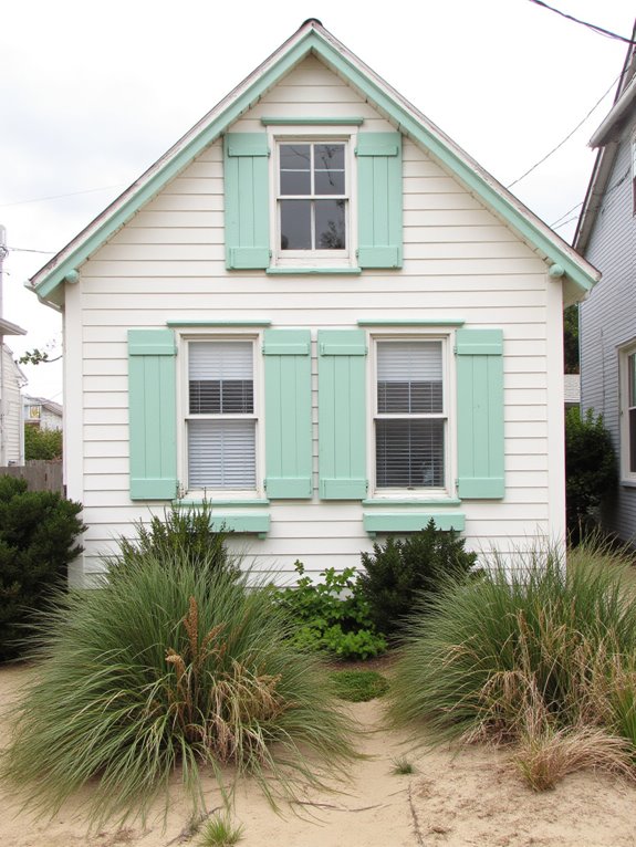 shutters enhance coastal charm