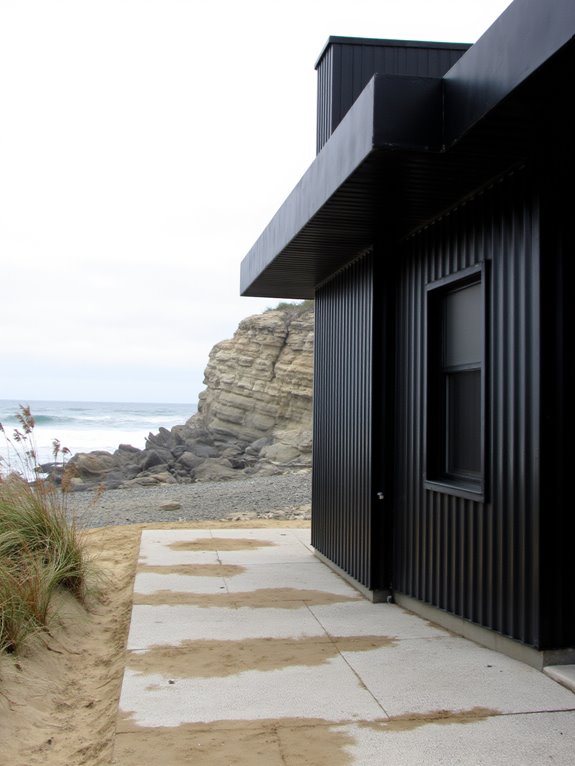 sleek metal enhances aesthetics