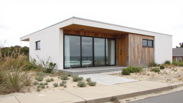 sleek modern beach house designs