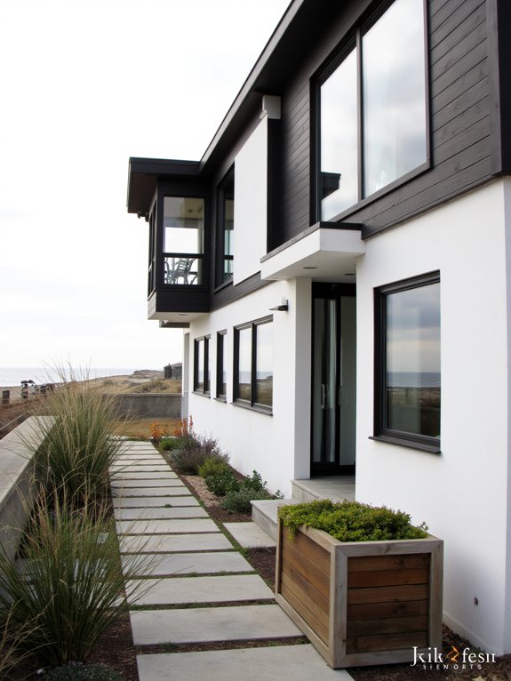 sleek modern coastal designs