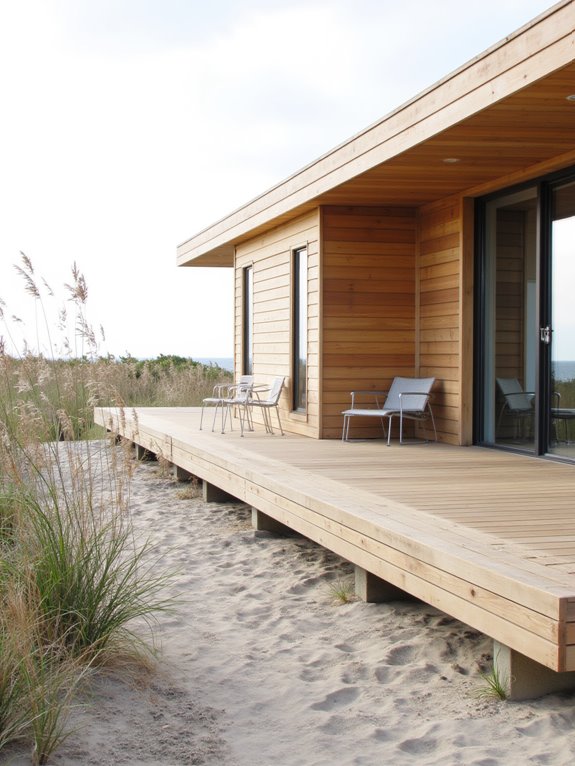 sleek serene wooden designs