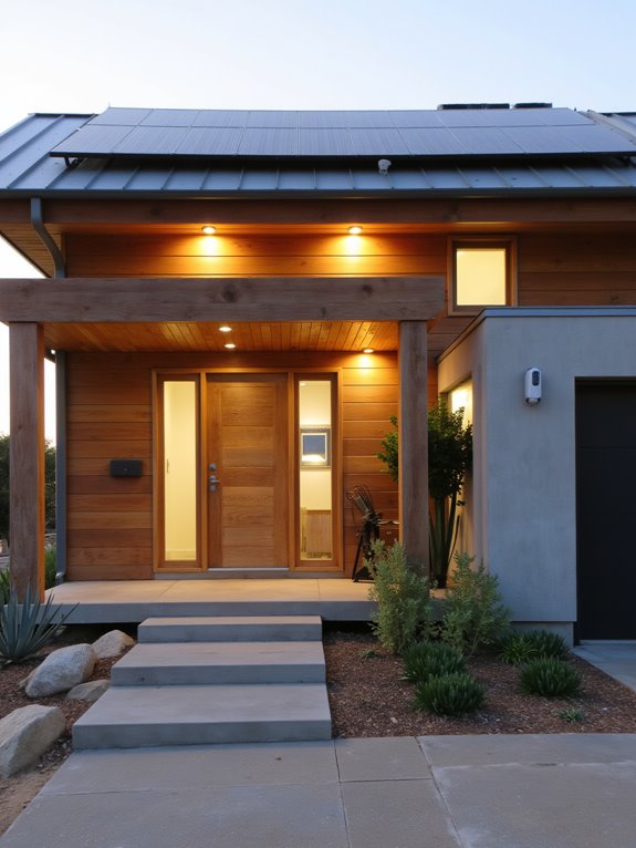 smart tech enhances beach house