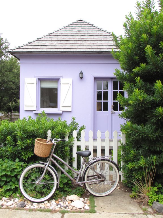soft lavender coastal charm