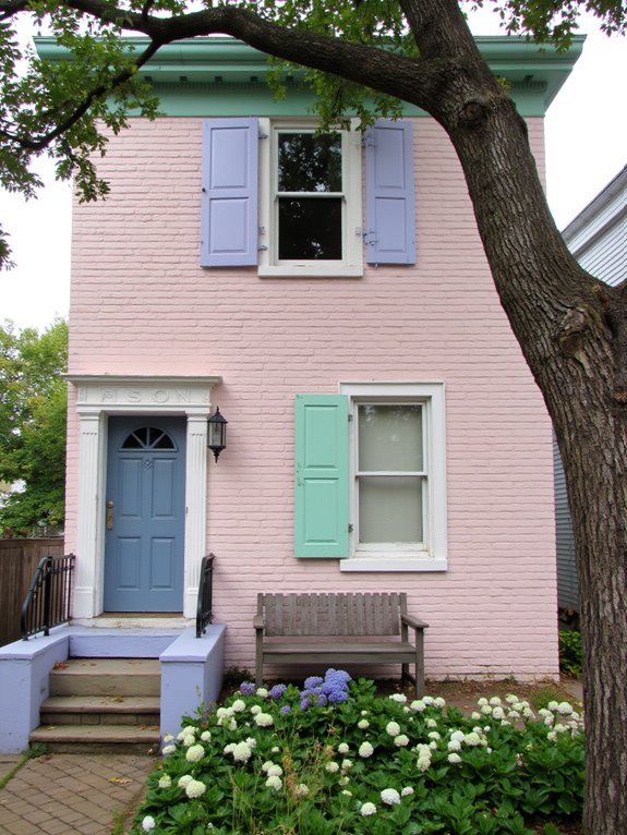 soft pastel charm exterior