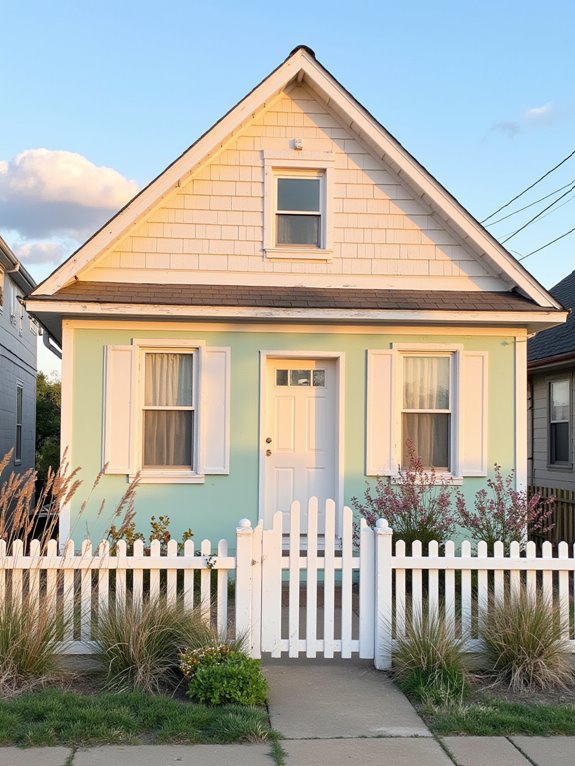 soft pastel coastal vibes