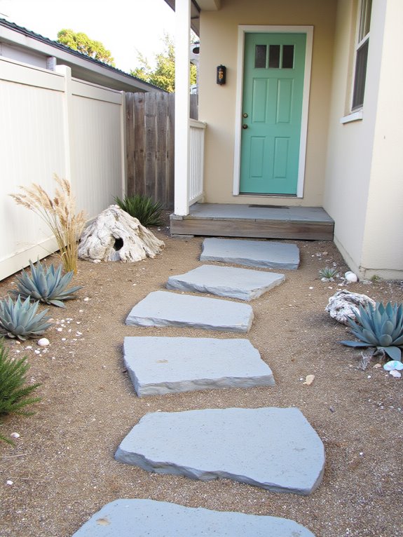 soothing coastal color palette