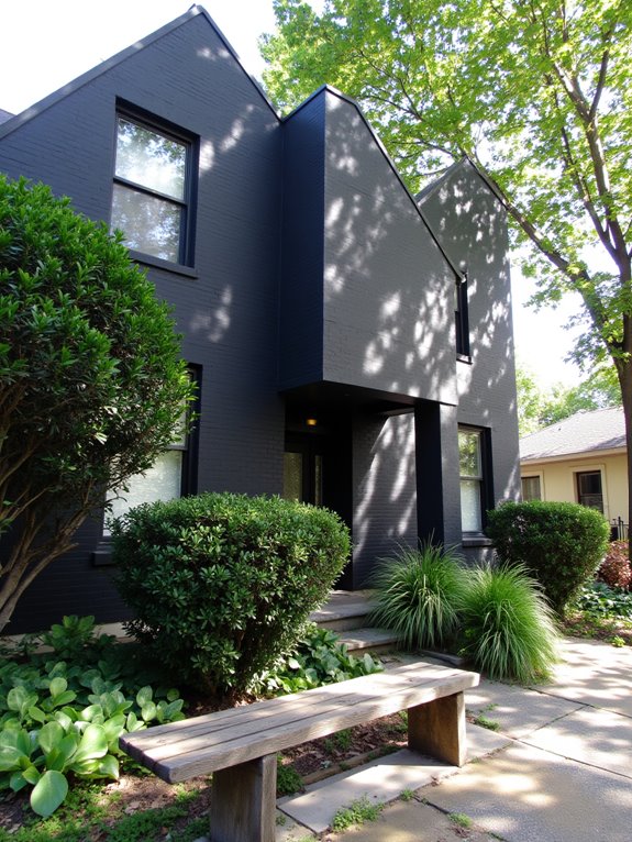 sophisticated contrast for homes