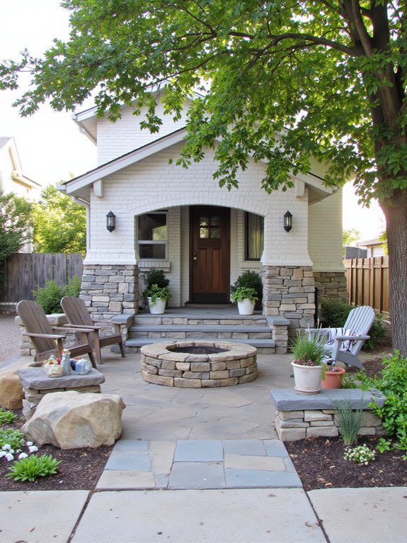 stone and brick retreats