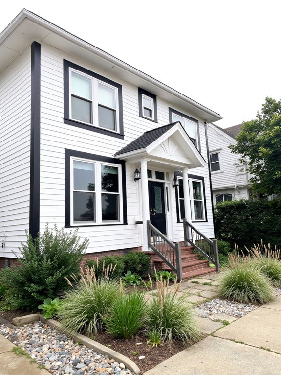 stylish black trim enhancement