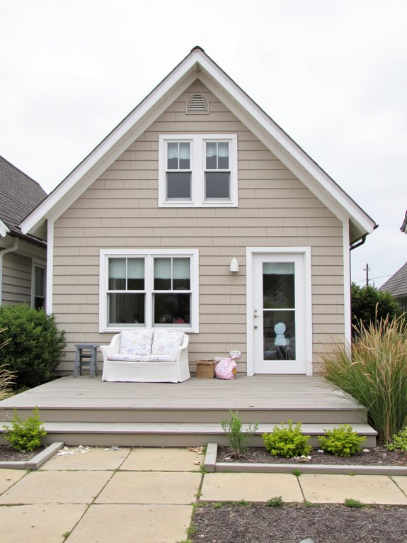 subtle taupe and pastels