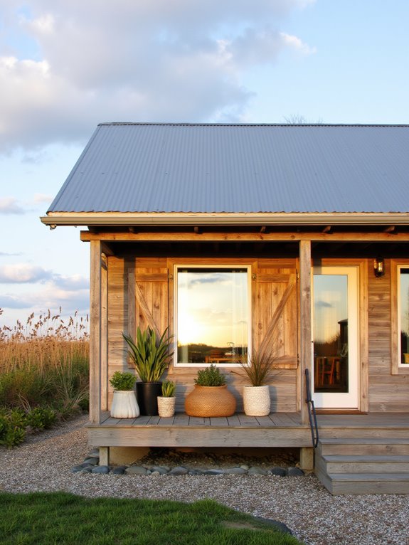 sustainable beach home materials