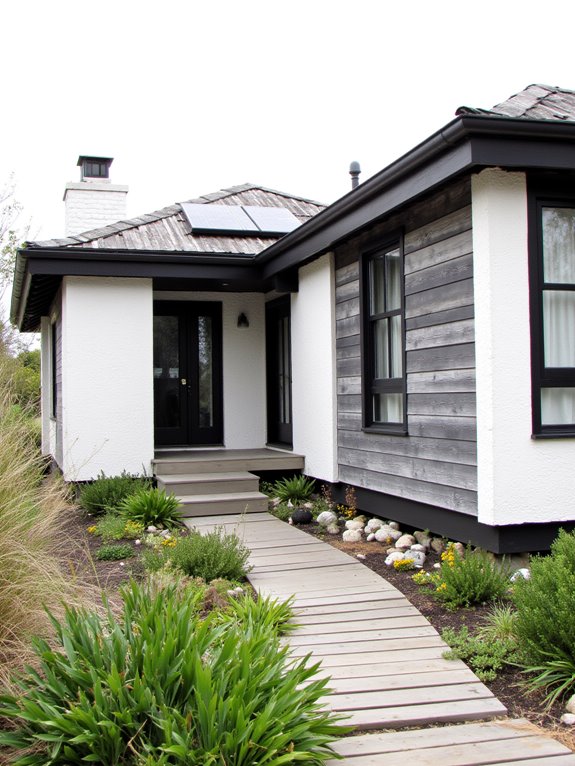 sustainable beach retreat materials