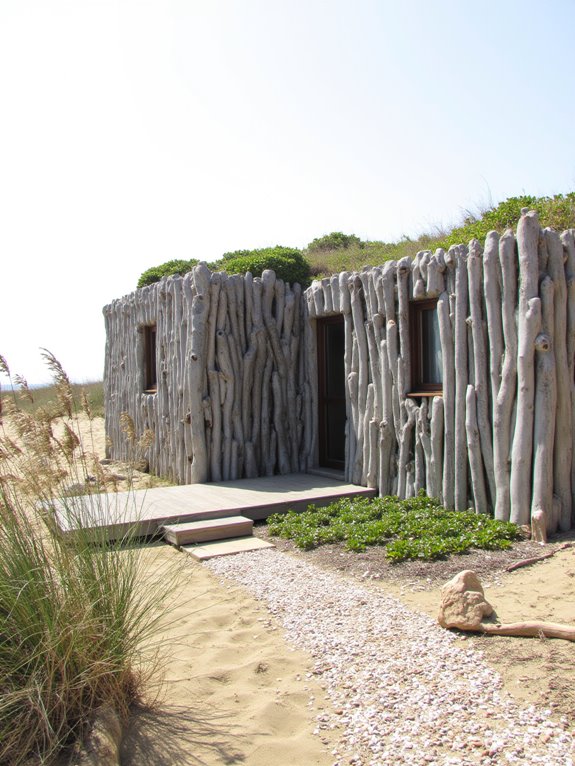 sustainable driftwood construction benefits