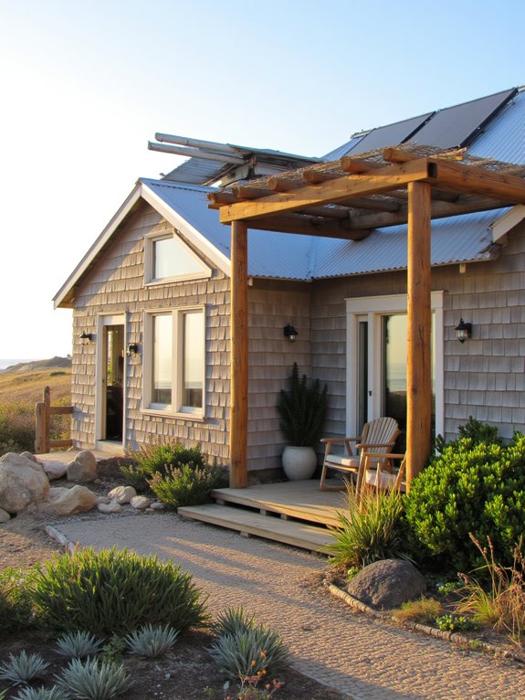 sustainable materials for beach houses
