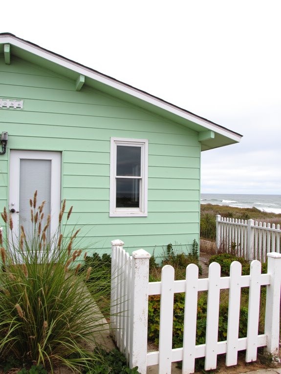 sustainable seafoam green design