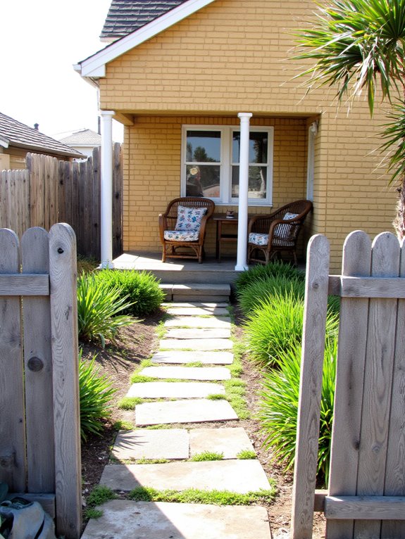 tan brick coastal homes