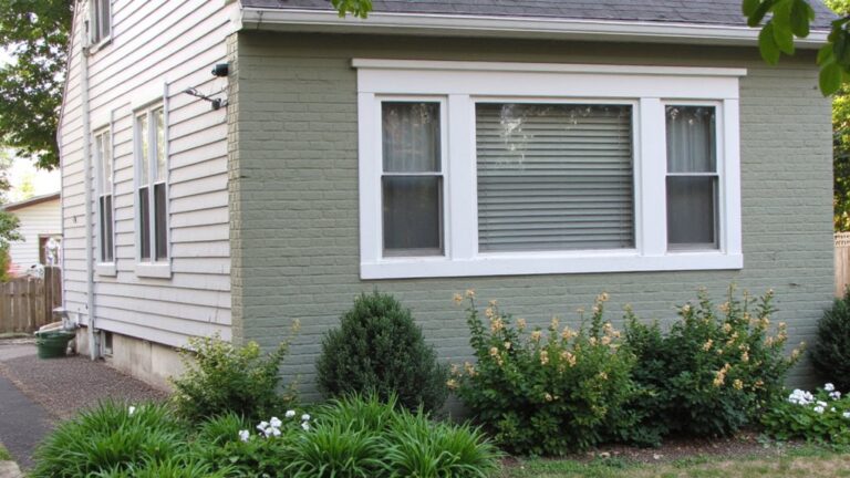 textured brick and siding