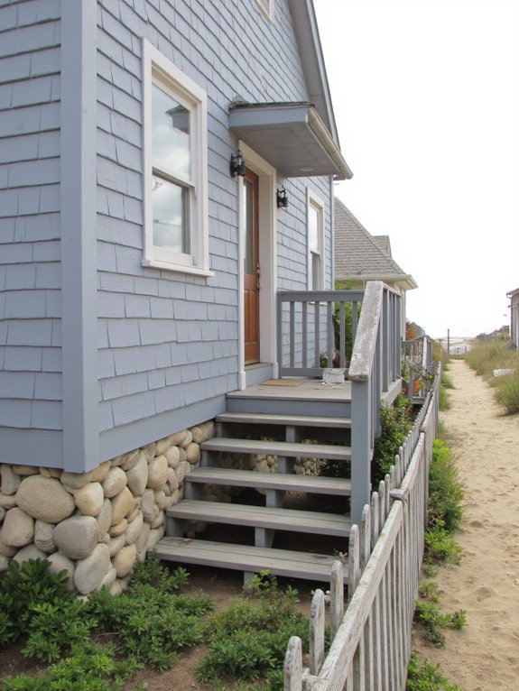 textured coastal home exteriors