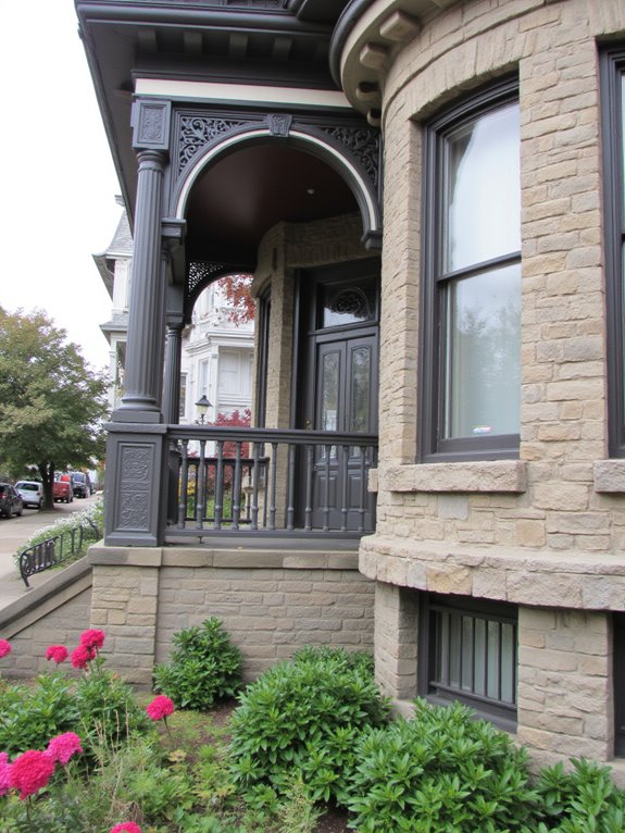 textured finishes enhance architecture