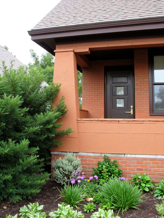 textured finishes for depth