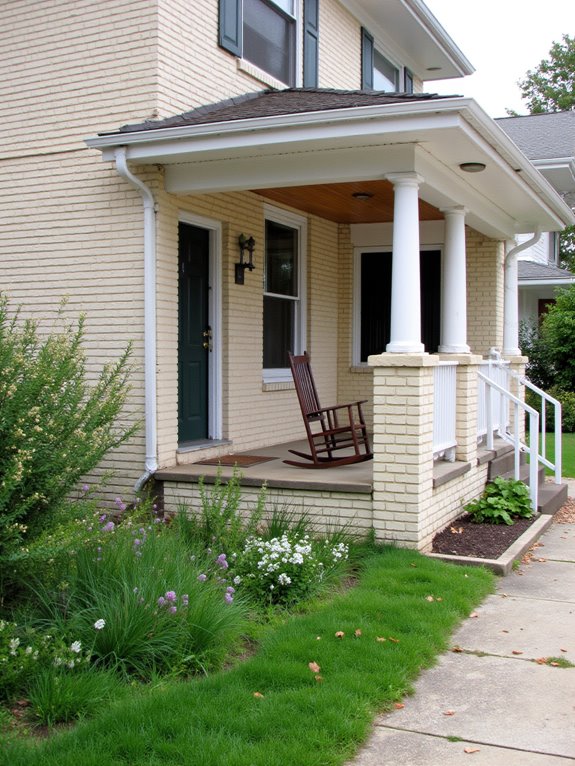 timeless beige brick elegance